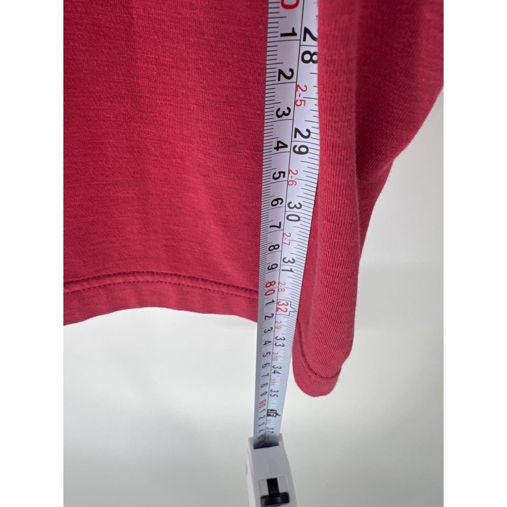 Travis Mathew Newcastle Crest Polo Shirt Mens XXL Red Golf Performance Logo - Picture 9 of 10